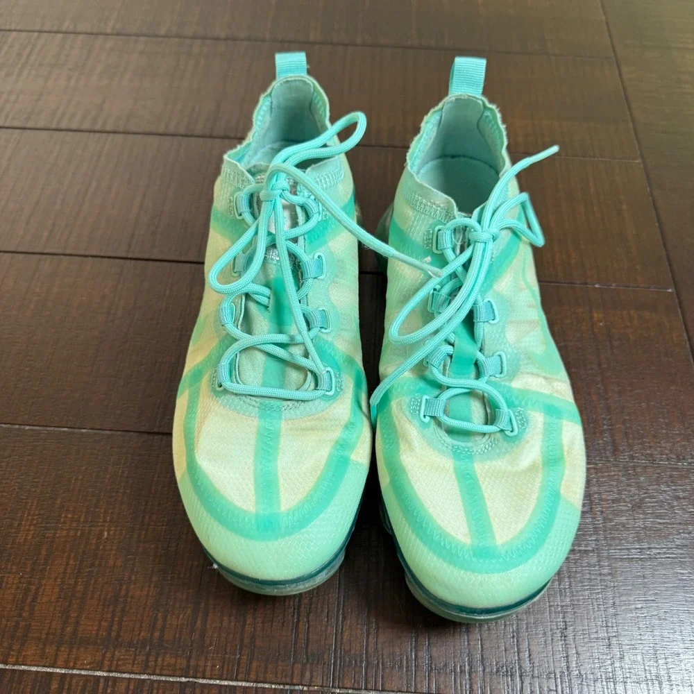 Nike Air VaporMax 2019 Women Size 8 Teal CI9903-300 Running Shoes Sneakers